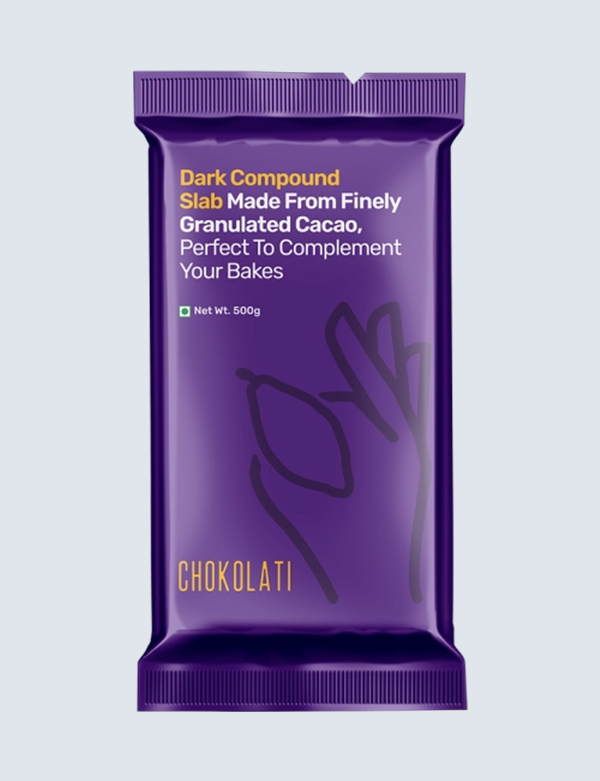 Chokolati Dark Compound Chocolate Slab