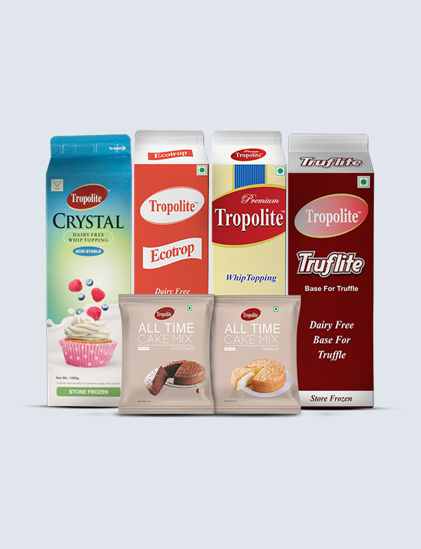 Tropolite Whipping Cream and Premix